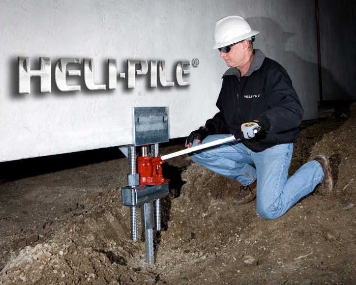 Helical Pile Foundation System